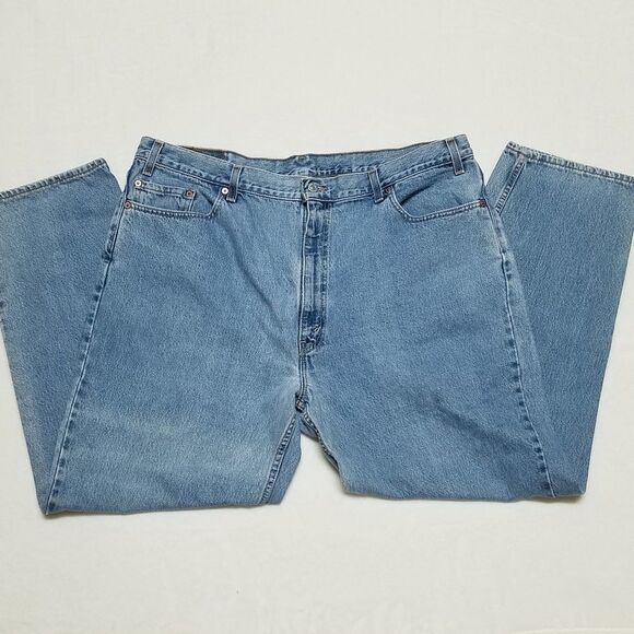 VINTAGE Levi's 550 Relaxed Tapered High Rise Jeans - Picture 3 of 12